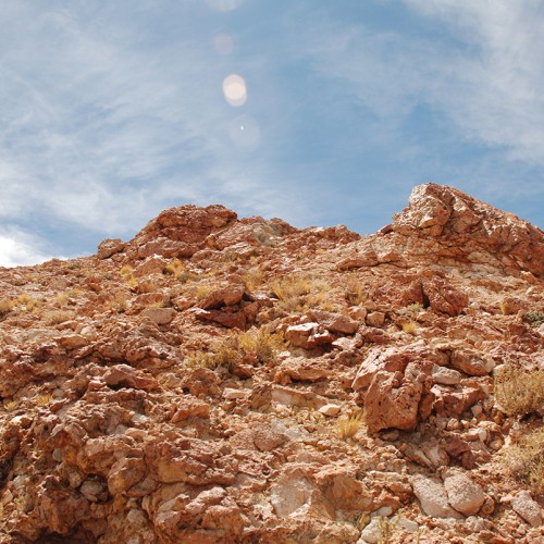 Cerro Blanco porphyry outcrop