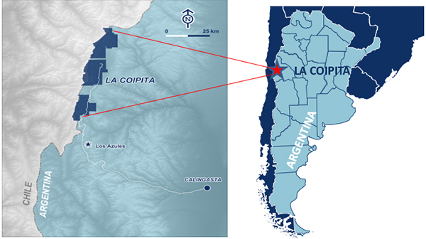 La Coipita Location Map.png,Text Box: ARGENTINA