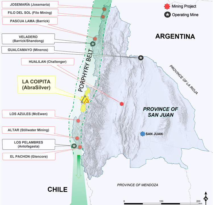 Figure 1 –La Coipita Location Map