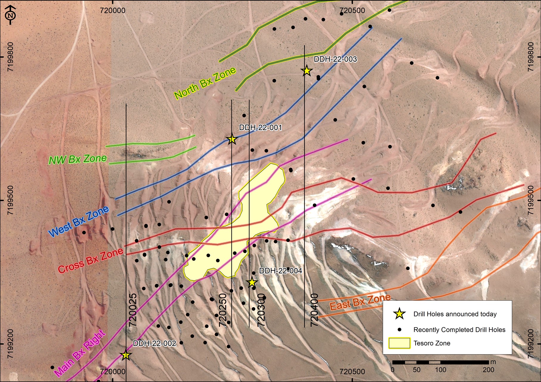 Mapa de ubicación del pozo de perforación